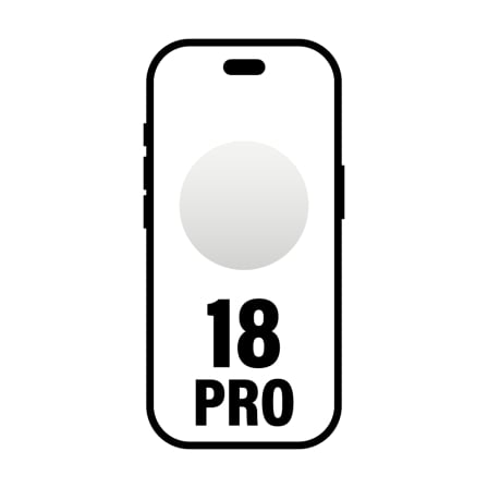 Smartphone apple iphone 18 pro 1tb/ 6.3"/ 5g/ plata