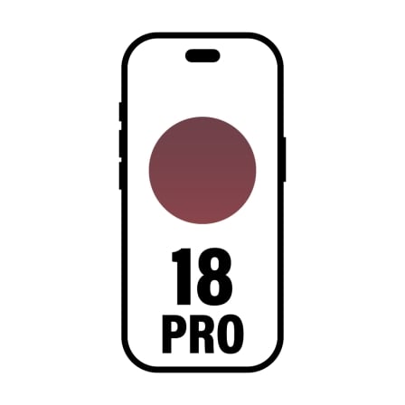 Smartphone apple iphone 18 pro 1tb/ 6.3"/ 5g/ burdeos