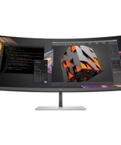 Monitor profesional ultraparonámico curvo hp pro serie 7 37.5"/ wqhd+/ multimedia/ regulable en altura/ plata