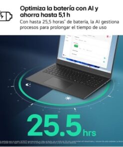Portátil lg gram pro 16z90ts-g.au99bn intel core ultra 9-288v/ 32gb/ 1tb ssd/ 16"/ win11 - Imagen 3
