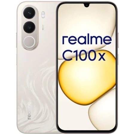 Smartphone realme c100x 4gb/ 256gb/ 6.8"/ dorado