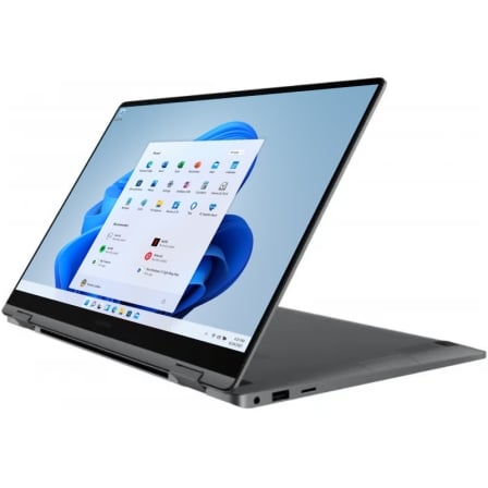 Portátil convertible samsung galaxy book5 360 intel core ultra 7-256v/ 16gb/ 512gb ssd/ 15.6" táctil/ win11 pro