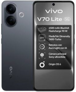 Smartphone vivo v70 lite 6gb/ 128gb/ 6.77"/ 5g/ negro