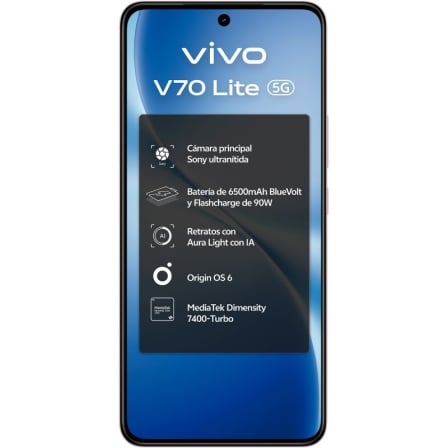 Smartphone vivo v70 lite 6gb/ 128gb/ 6.77"/ 5g/ azul - Imagen 2