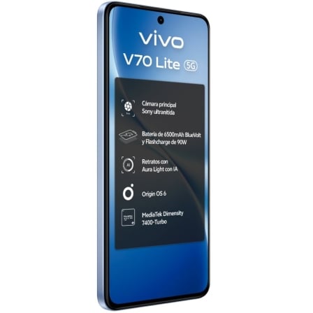 Smartphone vivo v70 lite 6gb/ 128gb/ 6.77"/ 5g/ azul - Imagen 3