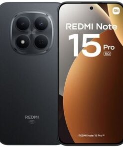 Smartphone xiaomi redmi note 15 pro 8gb/ 512gb/ 6.83"/ 5g/ negro