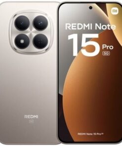 Smartphone xiaomi redmi note 15 pro 8gb/ 512gb/ 6.83"/ 5g/ titanio