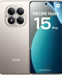 Smartphone xiaomi redmi note 15 pro 8gb/ 256gb/ 6.83"/ titanio
