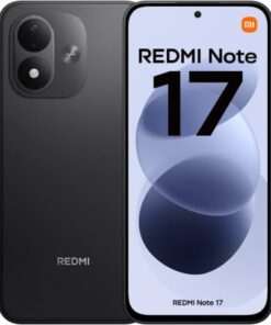 Smartphone xiaomi redmi note 17 4gb/ 128gb/ 6.99"/ negro