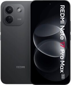 Smartphone xiaomi redmi note 17 pro max 8gb/ 256gb/ 6.83"/ 5g/ negro