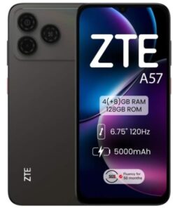 Smartphone zte a57 4gb/ 128gb/ 6.75"/ negro