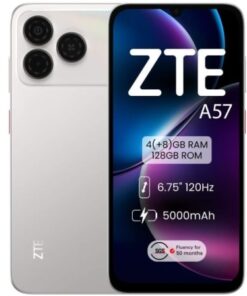 Smartphone zte a57 4gb/ 128gb/ 6.75"/ plata