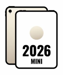 Ipad mini 8.5" 2026 8th wifi/ a20 pro/ 256gb/ blanco estrella