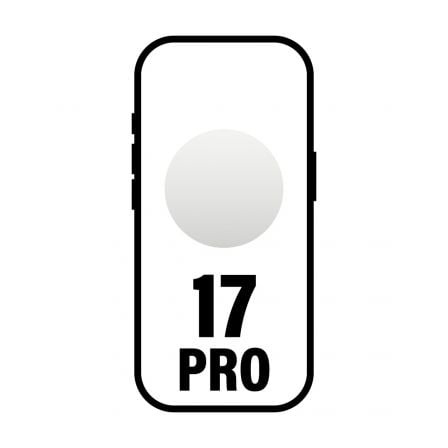 Smartphone apple iphone 17 pro 512gb/ 6.3"/ 5g/ plata