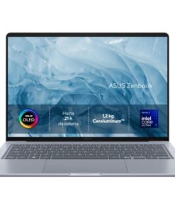 Portátil asus zenbook 14 oled ux3480aa-u1537 intel core ultra 7-355/ 16gb/ 512gb ssd/ 14"/ sin sistema operativo