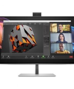 Monitor profesional hp pro serie 7 27"/ 4k/ webcam/ multimedia/ regulable en altura/ plata