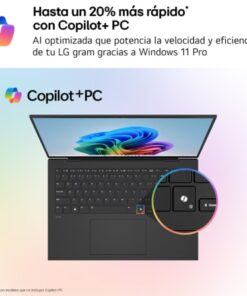 Alternative view of Portátil lg gram 14z90u-v.az85bn intel core ultra 7-355/ 32gb/ 512gb ssd/ 14"/ win11 pro