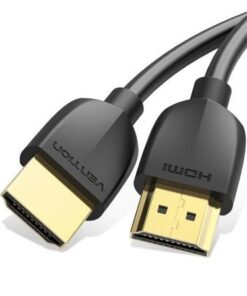 Cable hdmi 2.0 4k portatil vention aaibh/ hdmi macho - hdmi macho/ 2m/ negro