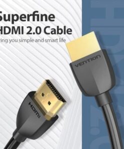 Alternative view of Cable hdmi 2.0 4k portatil vention aaibh/ hdmi macho - hdmi macho/ 2m/ negro