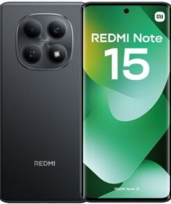 Smartphone xiaomi redmi note 15 8gb/ 128gb/ 6.77"/ negro