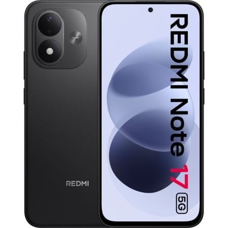 Smartphone xiaomi redmi note 17 6gb/ 128gb/ 6.99"/ 5g/ negro