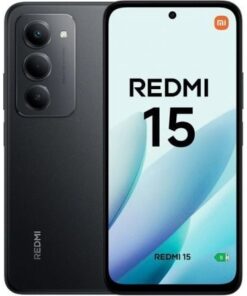 Smartphone xiaomi redmi 15 8gb/ 256gb/ 6.9"/ negro