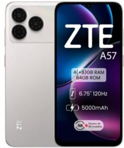 Smartphone zte a57 4gb/ 64gb/ 6.75"/ plata